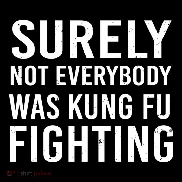 Surely Not Everybody Was Kung Fu Fighting Poster
