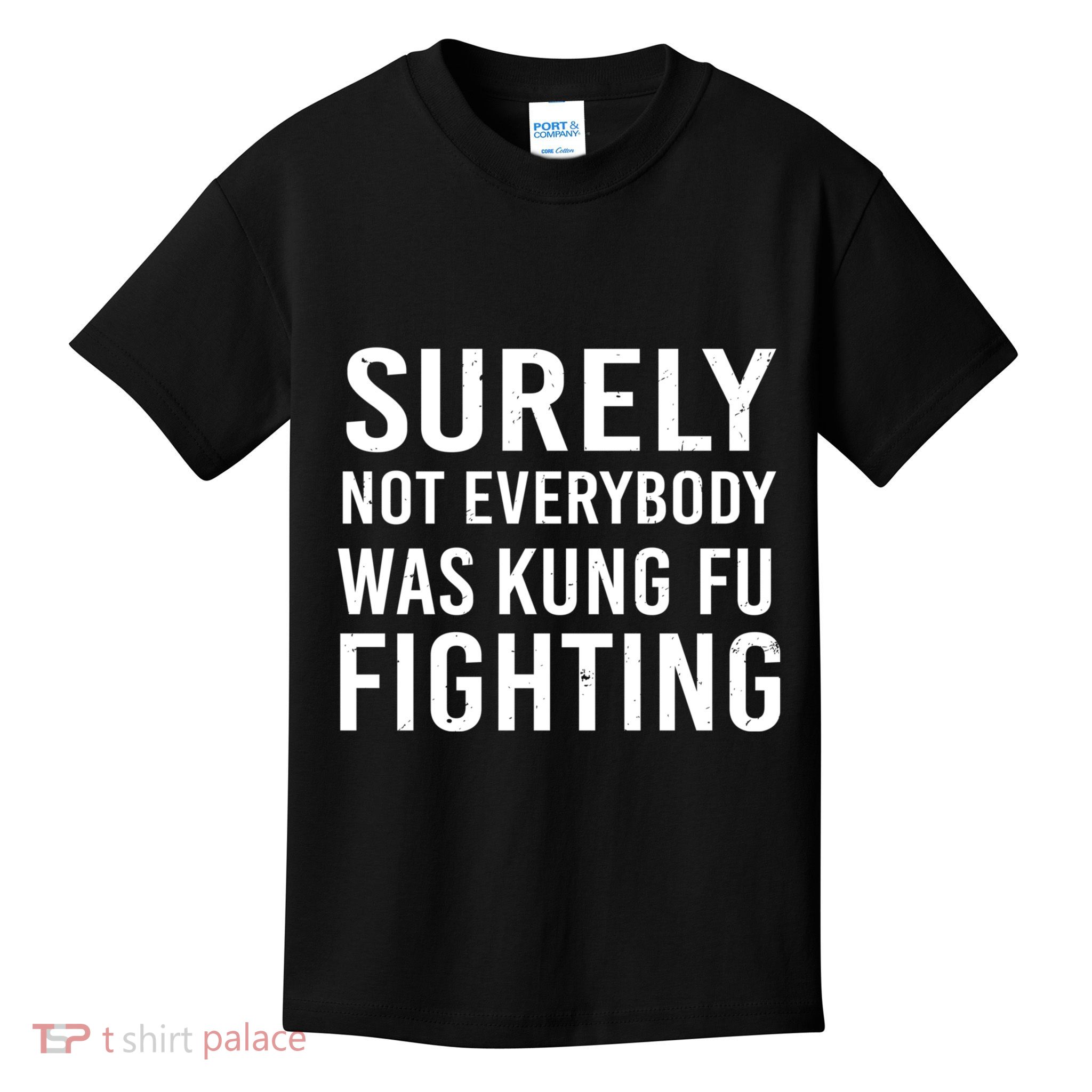 Surely Not Everybody Was Kung Fu Fighting Kids T-Shirt