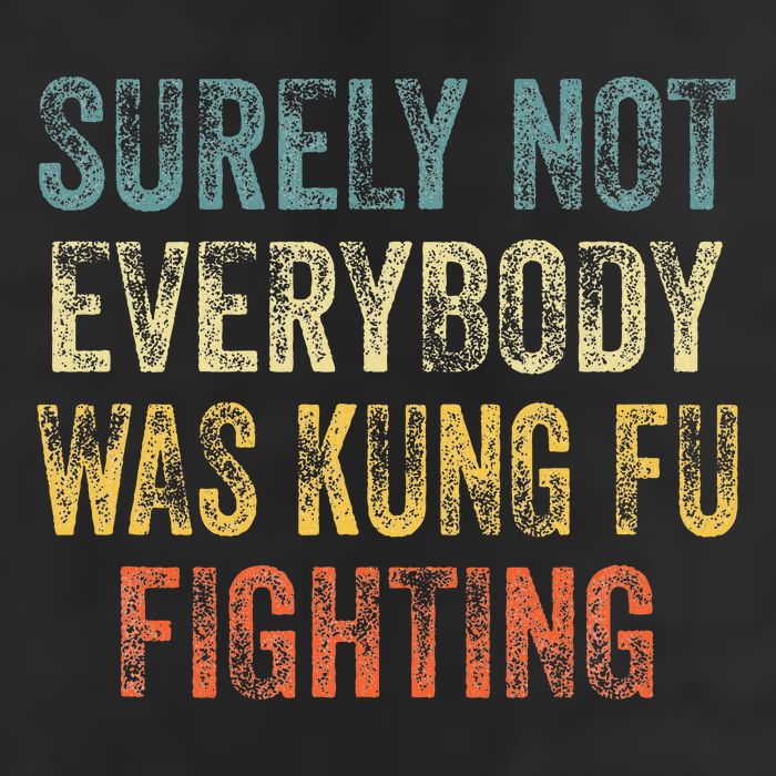 Surely Not Everybody Was Kung Fu Fighting Love martial arts Adult Drive Performance Visor