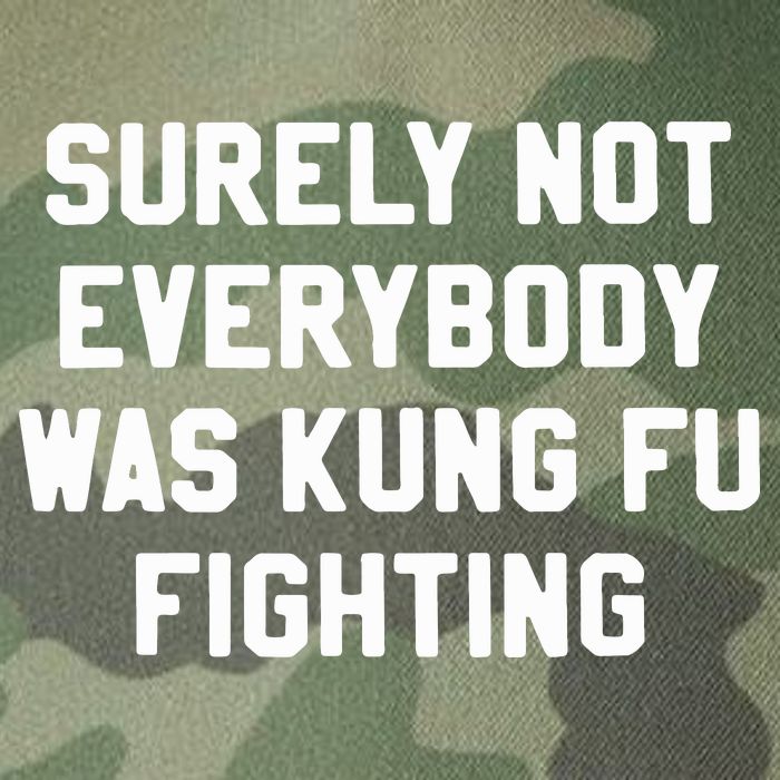 Surely Not Everybody Was Kung Fu Fighting Legacy Tie Dye Trucker Hat