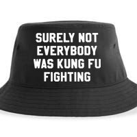 Surely Not Everybody Was Kung Fu Fighting Sustainable Bucket Hat