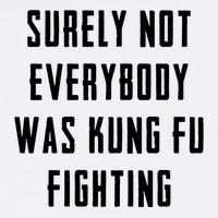 Surely Not Everybody Was Kung Fu Fighting Garment-Dyed Sweatshirt