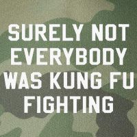 Surely Not Everybody Was Kung Fu Fighting Sarcastic Legacy Tie Dye Trucker Hat