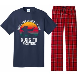 Surely Not Everybody Was Kung Fu Fighting Lover Martial Arts Pajama Set