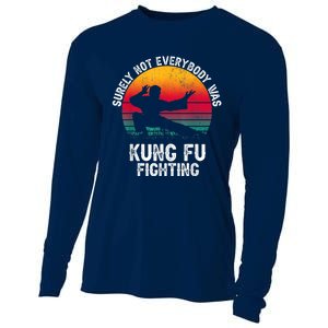 Surely Not Everybody Was Kung Fu Fighting Lover Martial Arts Cooling Performance Long Sleeve Crew