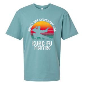 Surely Not Everybody Was Kung Fu Fighting Lover Martial Arts Sueded Cloud Jersey T-Shirt