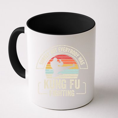 Surely Not Everybody Was Kung Fu Fighting Vintage Mug