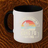Surely Not Everybody Was Kung Fu Fighting Vintage Mug