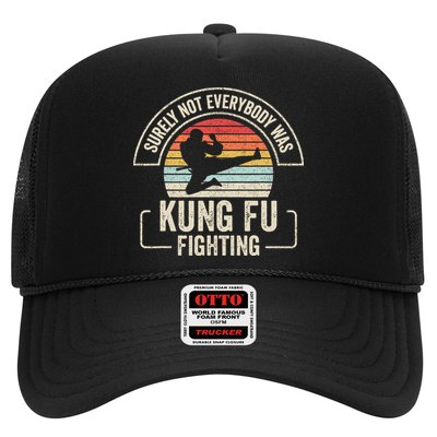 Surely Not Everybody Was Kung Fu Fighting Vintage Trucker Hat