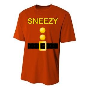 Sneezy Dwarf Costume Performance Sprint T-Shirt