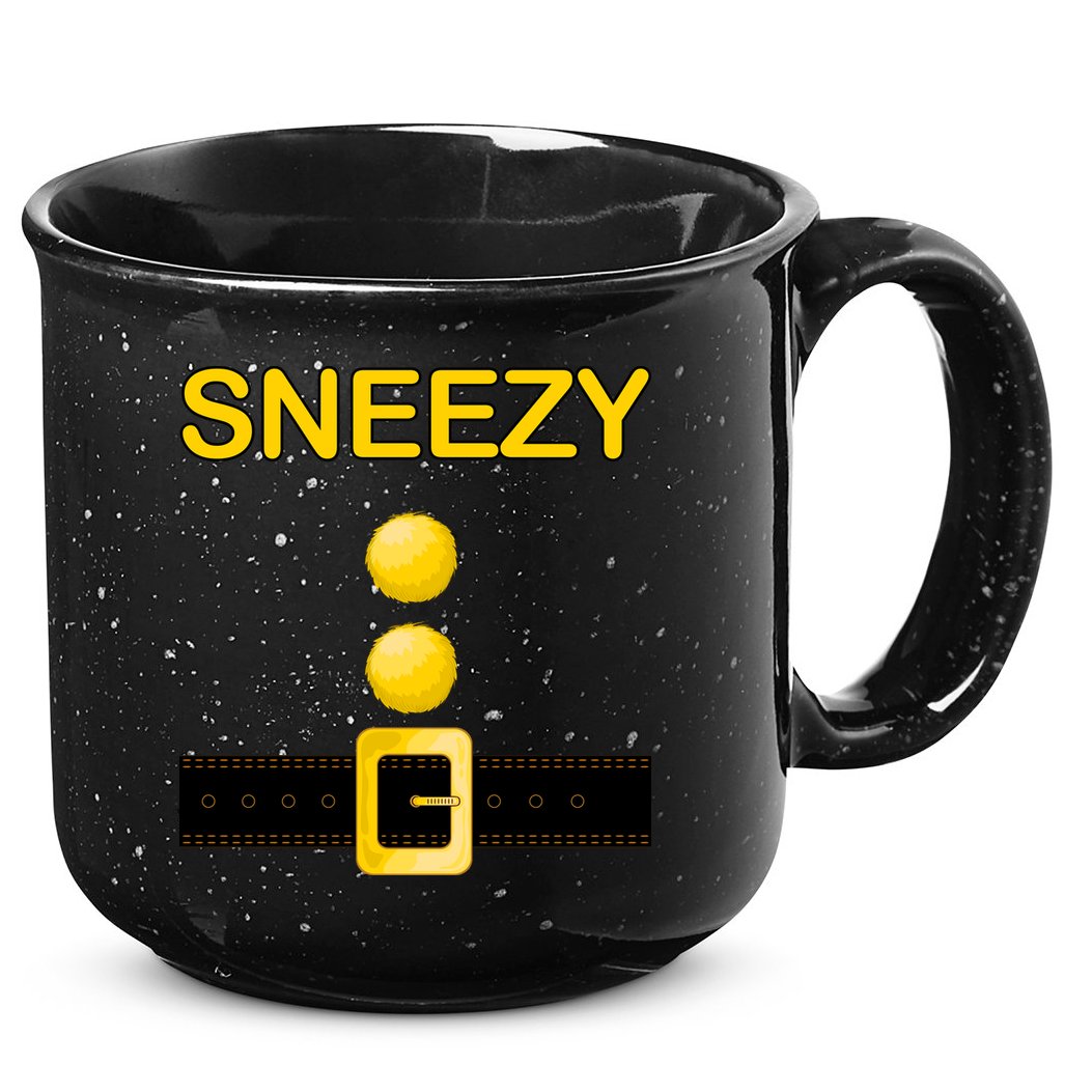 Sneezy Dwarf Costume 15oz Campfire Ceramic Mug