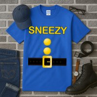 Sneezy Dwarf Costume Tall T-Shirt