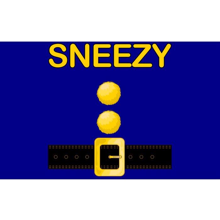 Sneezy Dwarf Costume Bumper Sticker