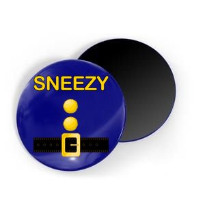 Sneezy Dwarf Costume Magnet