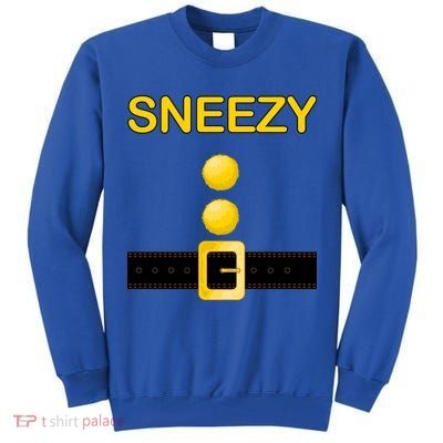 Sneezy Dwarf Costume Tall Sweatshirt