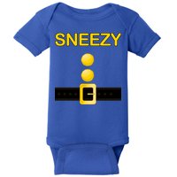Sneezy Dwarf Costume Baby Bodysuit