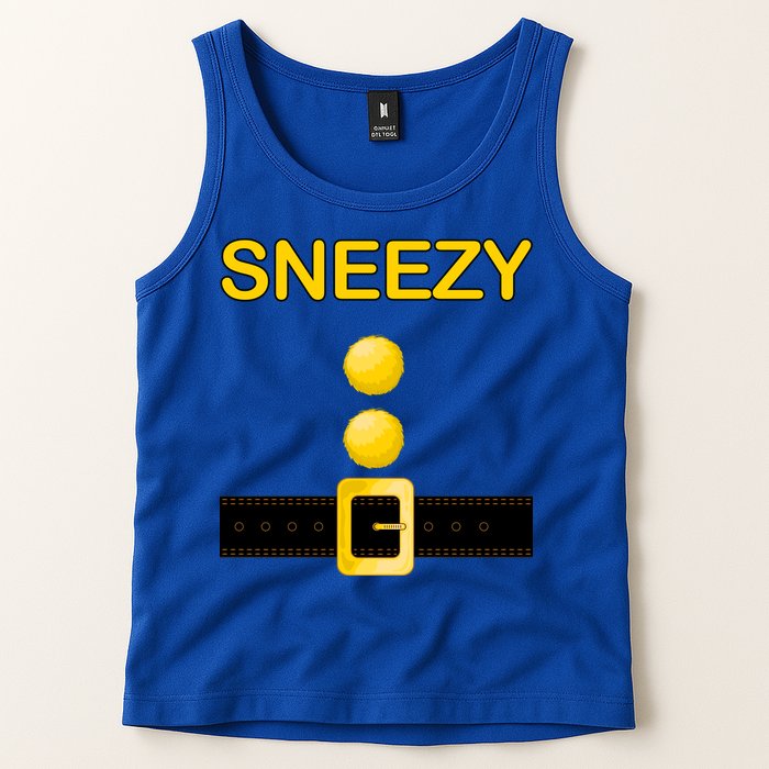 Sneezy Dwarf Costume Tank Top