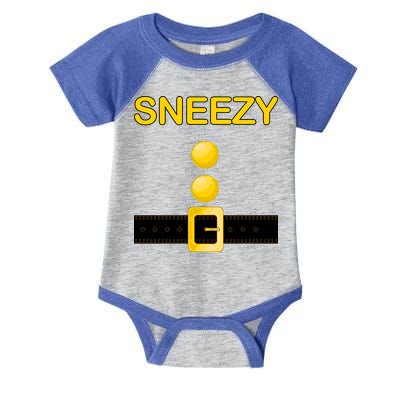 Sneezy Dwarf Costume Infant Baby Jersey Bodysuit