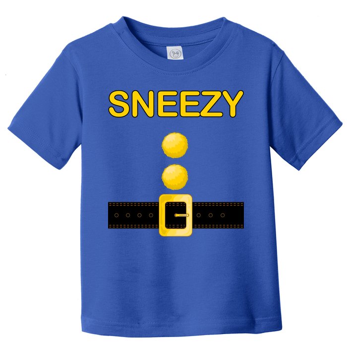 Sneezy Dwarf Costume Toddler T-Shirt