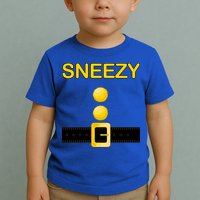 Sneezy Dwarf Costume Toddler T-Shirt