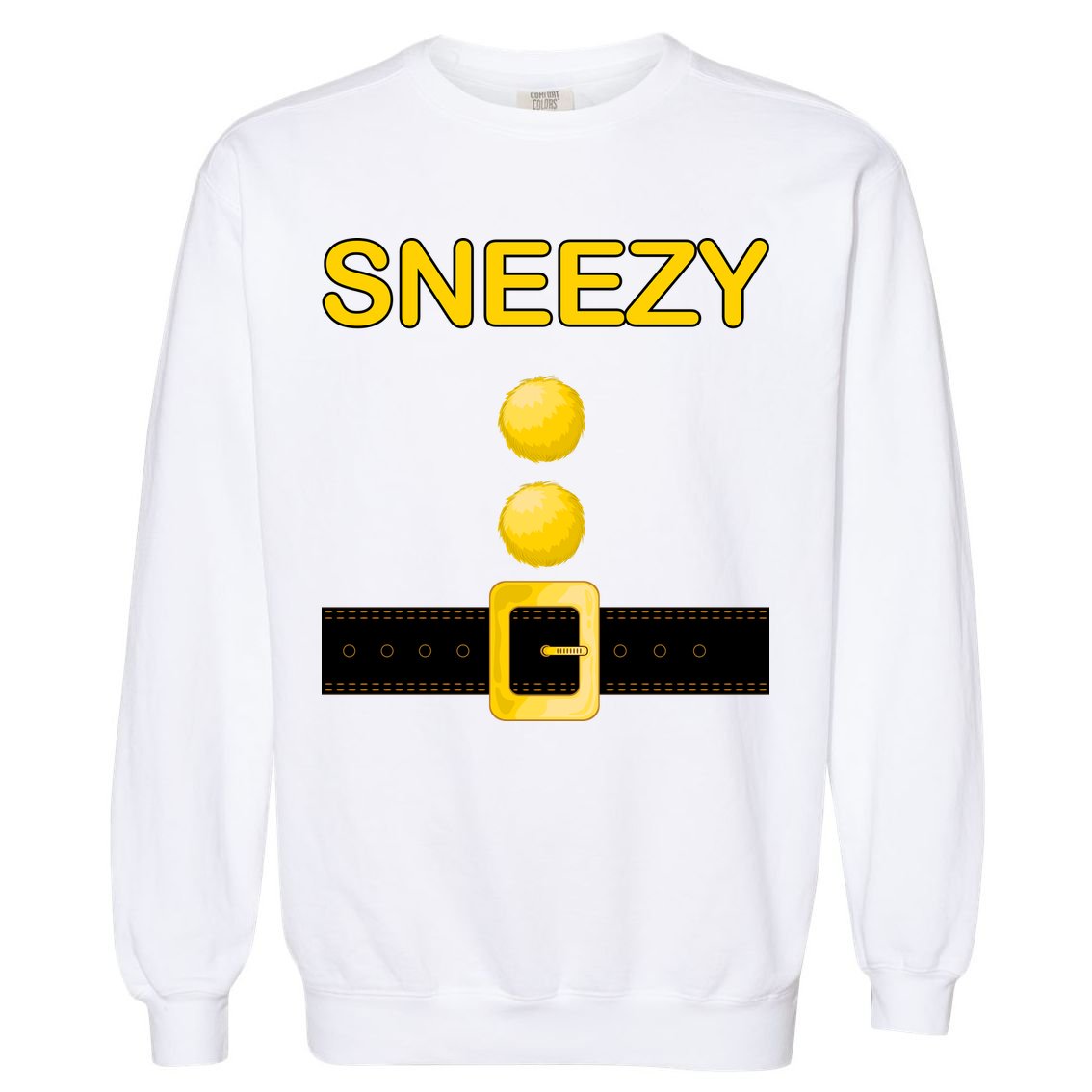 Sneezy Dwarf Costume Garment-Dyed Sweatshirt