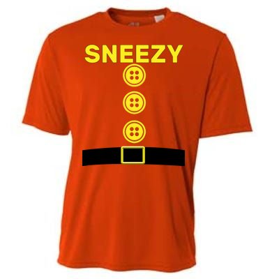 Sneezy Dwarf Halloween Costume Cooling Performance Crew T-Shirt