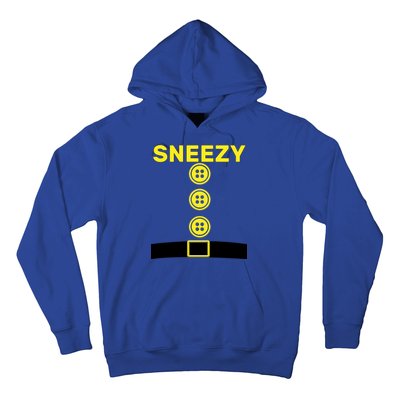 Sneezy Dwarf Halloween Costume Hoodie