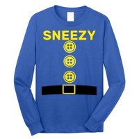 Sneezy Dwarf Halloween Costume Long Sleeve Shirt