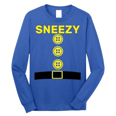 Sneezy Dwarf Halloween Costume Long Sleeve Shirt