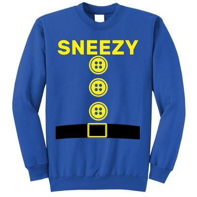 Sneezy Dwarf Halloween Costume Sweatshirt
