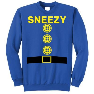 Sneezy Dwarf Halloween Costume Sweatshirt