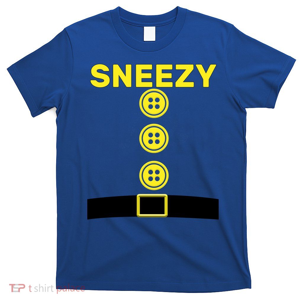 Sneezy Dwarf Halloween Costume T-Shirt