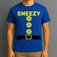 Sneezy Dwarf Halloween Costume T-Shirt