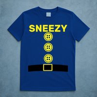 Sneezy Dwarf Halloween Costume T-Shirt