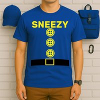 Sneezy Dwarf Halloween Costume T-Shirt