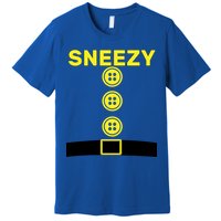 Sneezy Dwarf Halloween Costume Premium T-Shirt