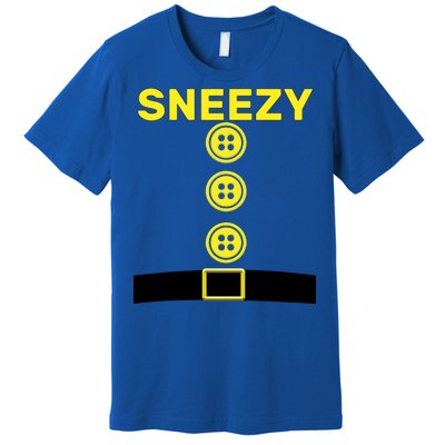 Sneezy Dwarf Halloween Costume Premium T-Shirt