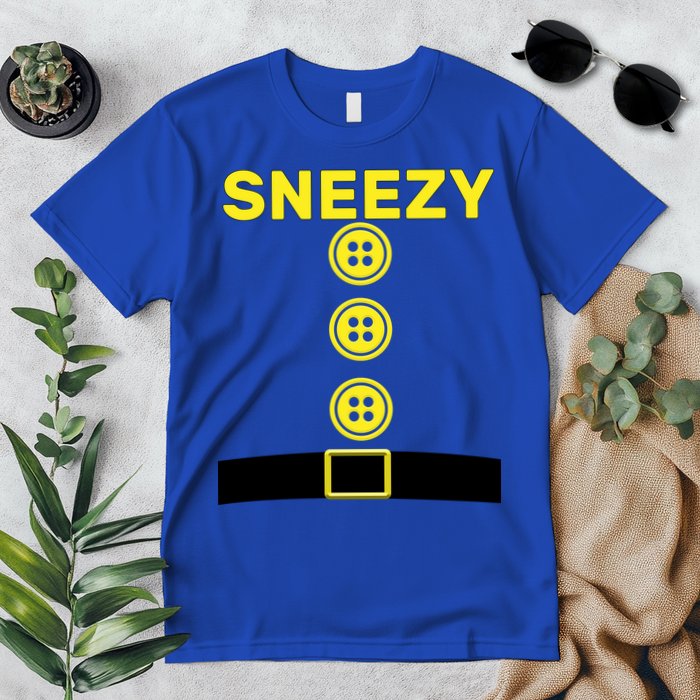 Sneezy Dwarf Halloween Costume Premium T-Shirt
