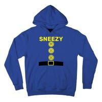 Sneezy Dwarf Halloween Costume Tall Hoodie