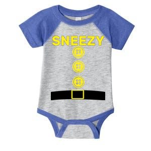 Sneezy Dwarf Halloween Costume Infant Baby Jersey Bodysuit