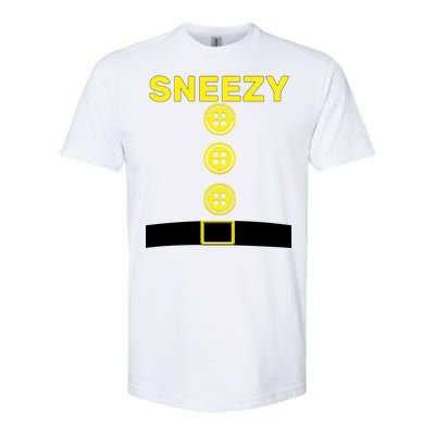 Sneezy Dwarf Halloween Costume Softstyle® CVC T-Shirt