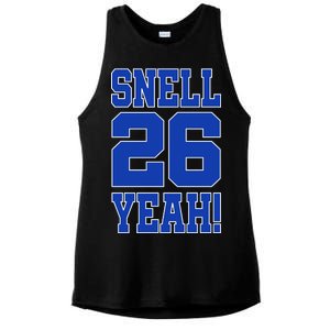 Snell 26 Yeah! Football Ladies PosiCharge Tri-Blend Wicking Tank