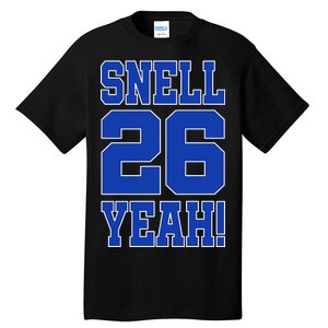 Snell 26 Yeah! Football Tall T-Shirt