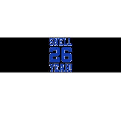 Snell 26 Yeah! Football Bumper Sticker