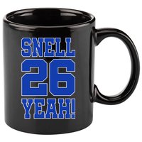 Snell 26 Yeah! Football 11oz C Handle Ceramic Mug