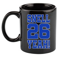 Snell 26 Yeah! Football 11oz C Handle Ceramic Mug