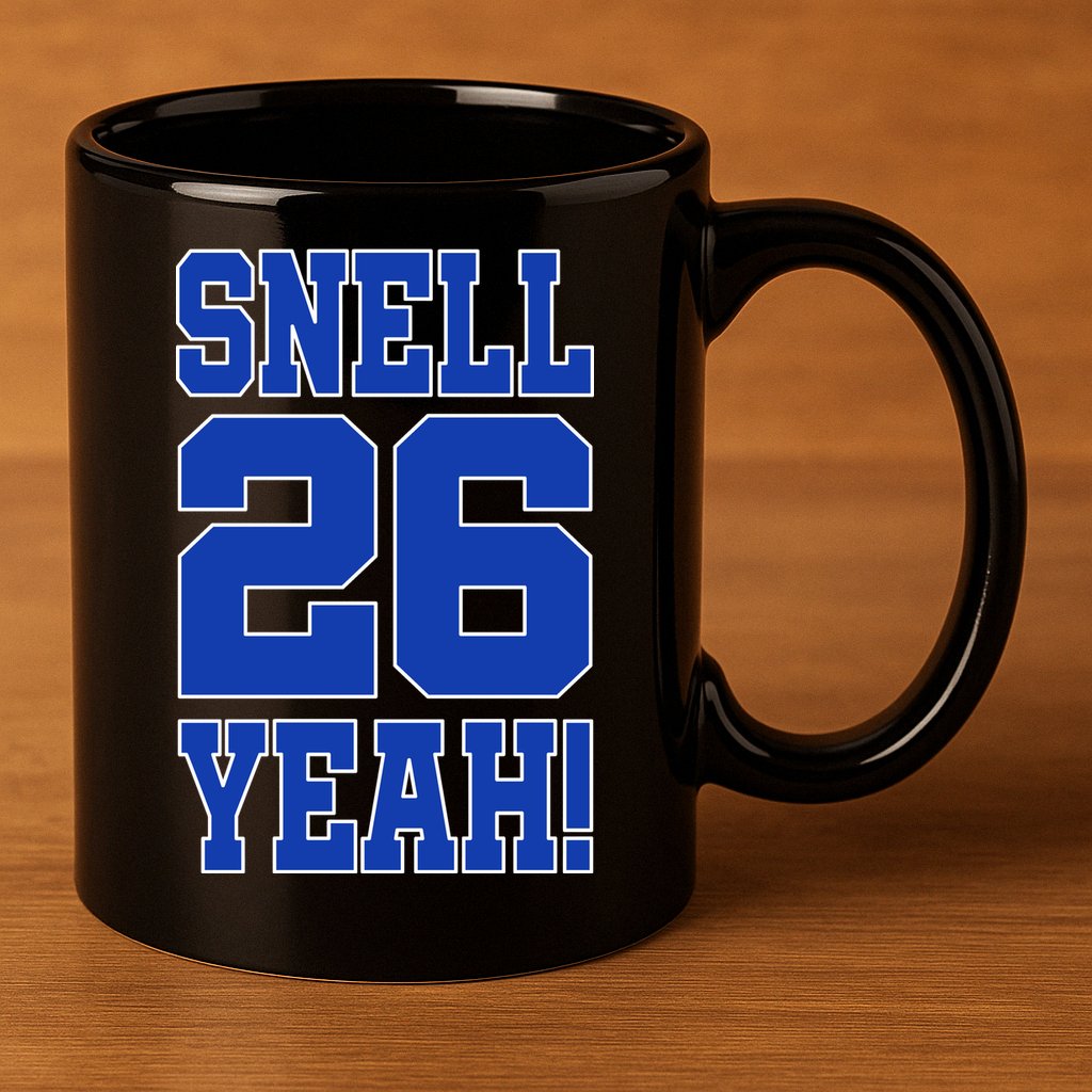 Snell 26 Yeah! Football 11oz C Handle Ceramic Mug