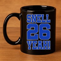 Snell 26 Yeah! Football 11oz C Handle Ceramic Mug