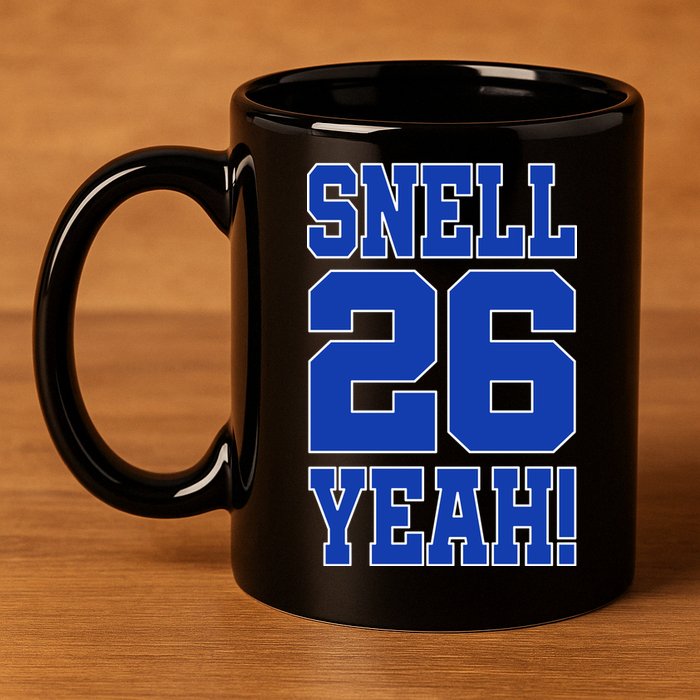 Snell 26 Yeah! Football 11oz C Handle Ceramic Mug