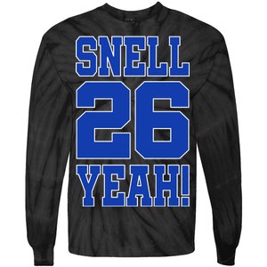 Snell 26 Yeah! Football Tie-Dye Long Sleeve Shirt